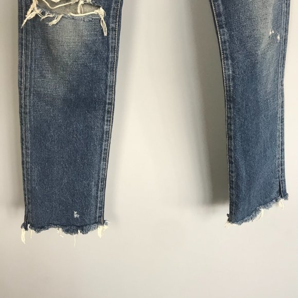 🌸Moussy Vintage Distressed Jeans, 24 - Picture 4 of 10